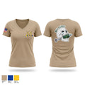 C-CO, 5-20 IN Women's Short Sleeve V-neck Shirt - 1