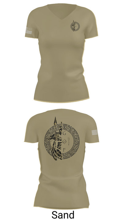 GOLF 75360109 Women's Short Sleeve V-neck Shirt - 88