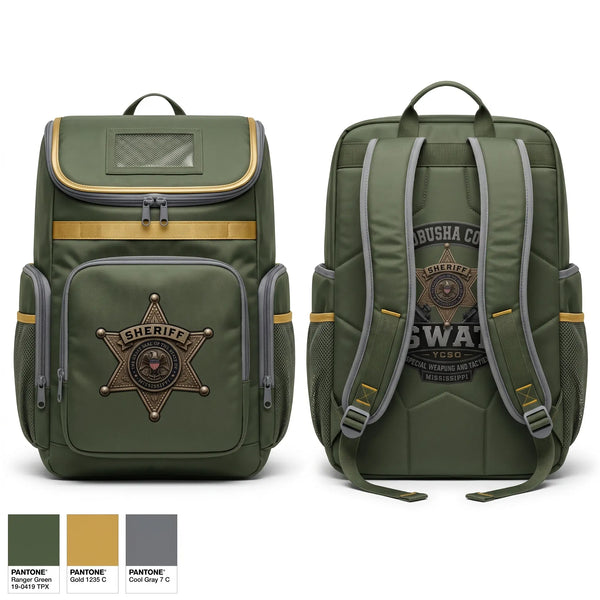 Gear Bag, Yalobusha County SWAT, Police, Teamtime, Team time, sublimation, custom sports apparel, team uniforms, spirit wear, spiritwear, sports uniforms, custom shirts, team store, custom team store, fundraiser sports, apparel fundraiser