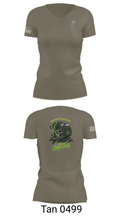 Houston Police K9 92773051 Women's Short Sleeve V-neck Shirt - 6