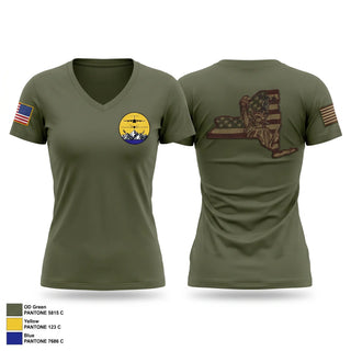 Womens Short Sleeve Vneck Shirt, New York Recruiting and Retention, Air Force, Teamtime, Team time, sublimation, custom sports apparel, team uniforms, spirit wear, spiritwear, sports uniforms, custom shirts, team store, custom team store, fundraiser sports, apparel fundraiser
