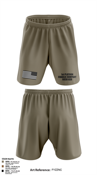 Athletic Shorts With Pockets, CCO 603 ASB 3CAB, Army, Teamtime, Team time, sublimation, custom sports apparel, team uniforms, spirit wear, spiritwear, sports uniforms, custom shirts, team store, custom team store, fundraiser sports, apparel fundraiser