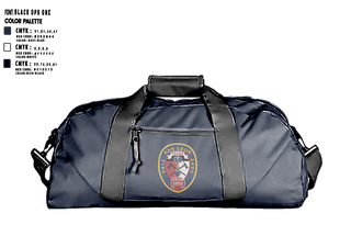 Duffle Bag, San Leon Volunteer Fire Department, Fire Department, Teamtime, Team time, sublimation, custom sports apparel, team uniforms, spirit wear, spiritwear, sports uniforms, custom shirts, team store, custom team store, fundraiser sports, apparel fundraiser