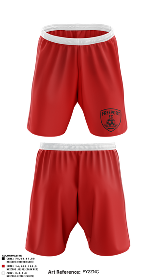 Athletic Shorts With Pockets, Freeport FC, Men's Soccer, Teamtime, Team time, sublimation, custom sports apparel, team uniforms, spirit wear, spiritwear, sports uniforms, custom shirts, team store, custom team store, fundraiser sports, apparel fundraiser
