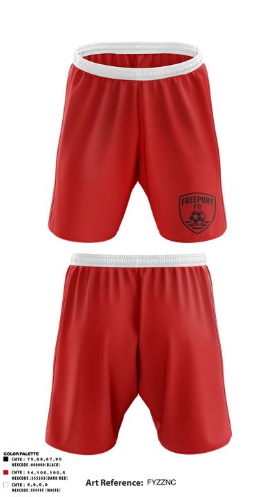 Freeport FC 77823295 Athletic Shorts With Pockets - 2