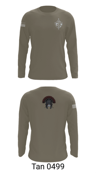 Long Sleeve Performance Shirt, HQ PLT, A CO, USDB BN (CORR), , Teamtime, Team time, sublimation, custom sports apparel, team uniforms, spirit wear, spiritwear, sports uniforms, custom shirts, team store, custom team store, fundraiser sports, apparel fundraiser