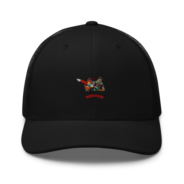 Honolulu Bohemian 96104358 Retro Trucker Hat | Yupoong 6606