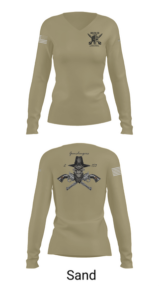 Womens Long Sleeve Vneck Shirt, CO D 2-153, , Teamtime, Team time, sublimation, custom sports apparel, team uniforms, spirit wear, spiritwear, sports uniforms, custom shirts, team store, custom team store, fundraiser sports, apparel fundraiser