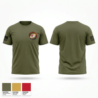 Old School Cotton Feel Shirt, Bulldog Battalion, Army, Teamtime, Team time, sublimation, custom sports apparel, team uniforms, spirit wear, spiritwear, sports uniforms, custom shirts, team store, custom team store, fundraiser sports, apparel fundraiser