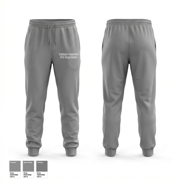 Sweatpants, Addison Volunteer Fire Department, Fire Department, Teamtime, Team time, sublimation, custom sports apparel, team uniforms, spirit wear, spiritwear, sports uniforms, custom shirts, team store, custom team store, fundraiser sports, apparel fundraiser