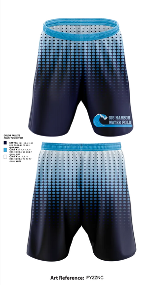 Athletic Shorts With Pockets, Gig Harbor Water Polo, Water Polo, Teamtime, Team time, sublimation, custom sports apparel, team uniforms, spirit wear, spiritwear, sports uniforms, custom shirts, team store, custom team store, fundraiser sports, apparel fundraiser