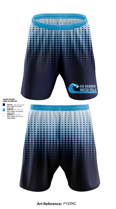 Gig Harbor Water Polo 50999799 Athletic Shorts With Pockets - 3