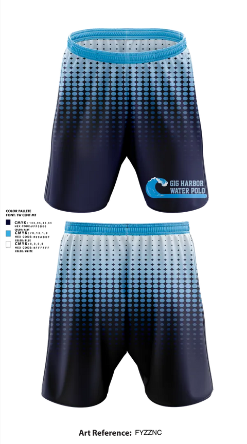 Athletic Shorts With Pockets, Gig Harbor Water Polo, Water Polo, Teamtime, Team time, sublimation, custom sports apparel, team uniforms, spirit wear, spiritwear, sports uniforms, custom shirts, team store, custom team store, fundraiser sports, apparel fundraiser