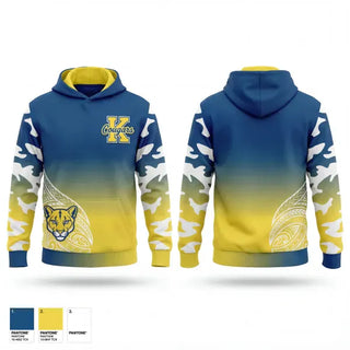 Hoodie, Kaiser Cougars, Men's Volleyball, Teamtime, Team time, sublimation, custom sports apparel, team uniforms, spirit wear, spiritwear, sports uniforms, custom shirts, team store, custom team store, fundraiser sports, apparel fundraiser