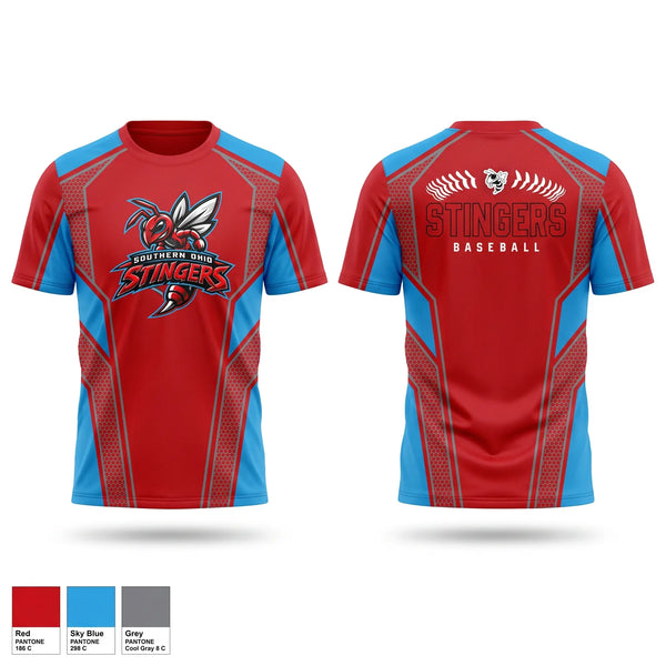 Football Jersey, Southern Ohio Stingers, Baseball, Teamtime, Team time, sublimation, custom sports apparel, team uniforms, spirit wear, spiritwear, sports uniforms, custom shirts, team store, custom team store, fundraiser sports, apparel fundraiser