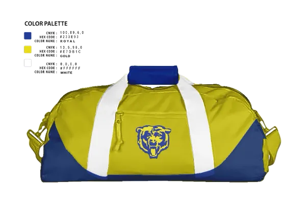 Duffle Bag, Wynyard Composite High School, Spirit Store, Teamtime, Team time, sublimation, custom sports apparel, team uniforms, spirit wear, spiritwear, sports uniforms, custom shirts, team store, custom team store, fundraiser sports, apparel fundraiser