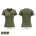Murfreesboro Police Department U.A.S. Team Women's Short Sleeve V-neck Shirt - 1