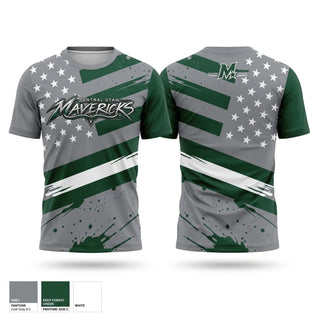 Short Sleeve Performance Shirt, Central Utah Mavericks, Softball, Teamtime, Team time, sublimation, custom sports apparel, team uniforms, spirit wear, spiritwear, sports uniforms, custom shirts, team store, custom team store, fundraiser sports, apparel fundraiser
