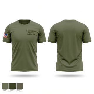 Short Sleeve Performance Shirt, 3 Amphibious Assault Battalion, Marines, Teamtime, Team time, sublimation, custom sports apparel, team uniforms, spirit wear, spiritwear, sports uniforms, custom shirts, team store, custom team store, fundraiser sports, apparel fundraiser