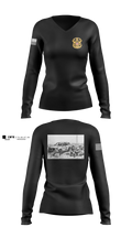 Crime Patrol Unit Women's Long Sleeve V-neck Shirt - 3