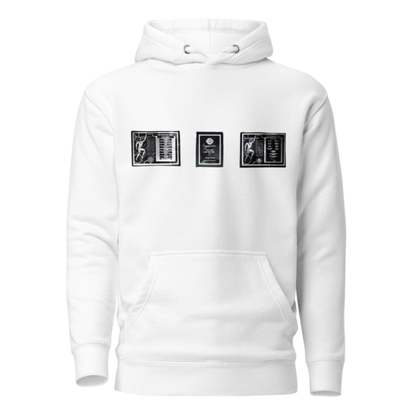 Unisex Hoodie - 1 - White