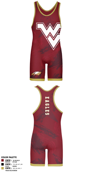 Wrestling Singlet, West Valley, Wrestling, Teamtime, Team time, sublimation, custom sports apparel, team uniforms, spirit wear, spiritwear, sports uniforms, custom shirts, team store, custom team store, fundraiser sports, apparel fundraiser
