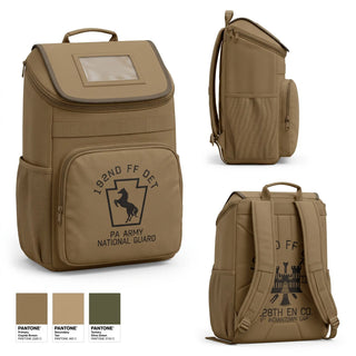Gear Bag, 192nd Firefighter Detachment, National Guard, Teamtime, Team time, sublimation, custom sports apparel, team uniforms, spirit wear, spiritwear, sports uniforms, custom shirts, team store, custom team store, fundraiser sports, apparel fundraiser