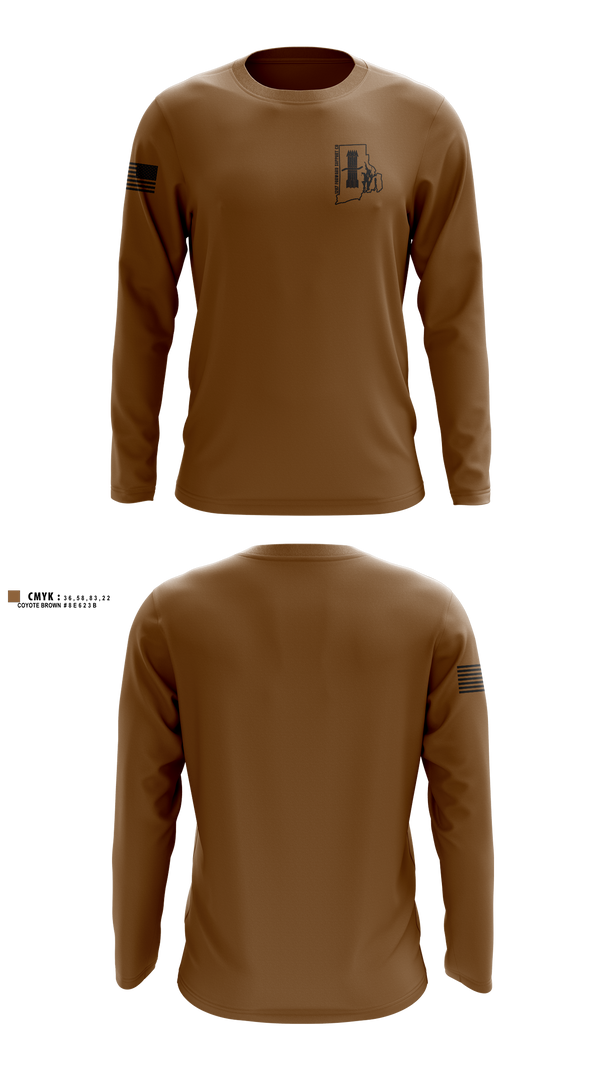 Long Sleeve Performance Shirt, 1207 FSC, Army, Teamtime, Team time, sublimation, custom sports apparel, team uniforms, spirit wear, spiritwear, sports uniforms, custom shirts, team store, custom team store, fundraiser sports, apparel fundraiser