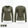 East Cascade SWAT 18232724 Women's Long Sleeve V-neck Shirt - 1
