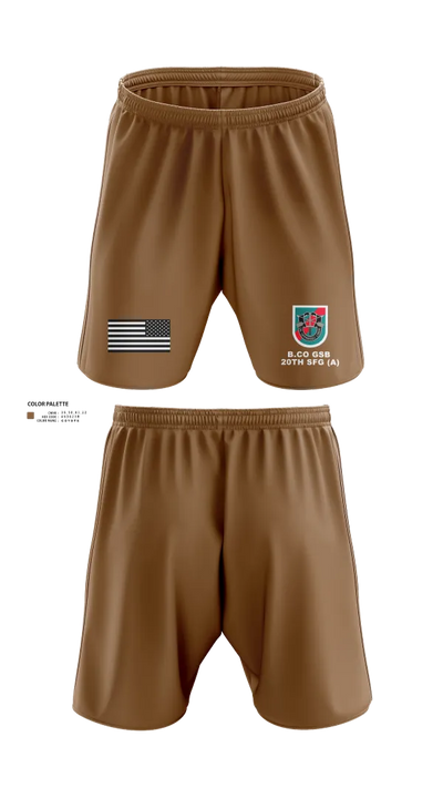 B.CO GSB 20th SFG(A) 63112817 Athletic Shorts With Pockets - 101