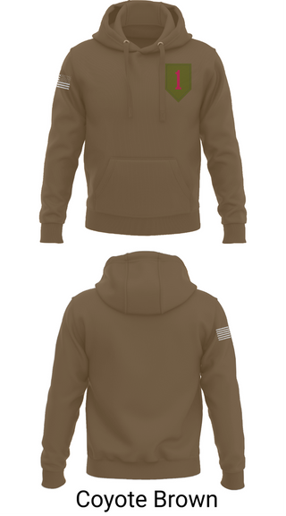 Hoodie, 1st Infantry Division, Army, Teamtime, Team time, sublimation, custom sports apparel, team uniforms, spirit wear, spiritwear, sports uniforms, custom shirts, team store, custom team store, fundraiser sports, apparel fundraiser