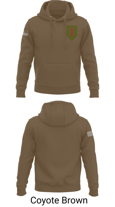 1st Infantry Division 14744110 Hoodie - 18