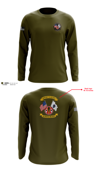 Long Sleeve Performance Shirt, HHC 151st RSG, Army, Teamtime, Team time, sublimation, custom sports apparel, team uniforms, spirit wear, spiritwear, sports uniforms, custom shirts, team store, custom team store, fundraiser sports, apparel fundraiser