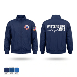 Windbreaker, Wittenberg Area Protective Services District, Fire Department, Teamtime, Team time, sublimation, custom sports apparel, team uniforms, spirit wear, spiritwear, sports uniforms, custom shirts, team store, custom team store, fundraiser sports, apparel fundraiser
