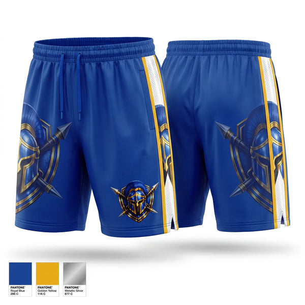 Mens Soccer Shorts, Sandusky Spartans, Men's Soccer, Teamtime, Team time, sublimation, custom sports apparel, team uniforms, spirit wear, spiritwear, sports uniforms, custom shirts, team store, custom team store, fundraiser sports, apparel fundraiser