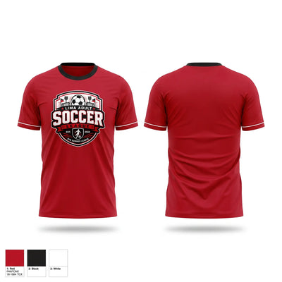Lima Area Adult Soccer Short Sleeve Performance Shirt - 2