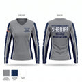 Pittsylvania County Sheriff's Office Hostage Negotiations Women's Long Sleeve V-neck Shirt - 1