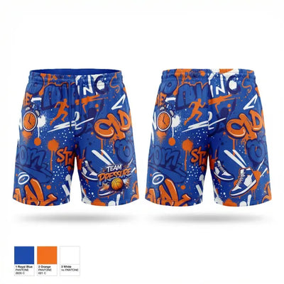 Team Pressure 74941384 Athletic Shorts With Pockets - 1