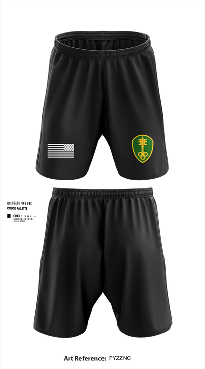 79th MP Co 69660574 Athletic Shorts With Pockets - 2