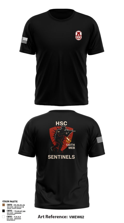 Short Sleeve Performance Shirt, HSC 130th MEB, Army, Teamtime, Team time, sublimation, custom sports apparel, team uniforms, spirit wear, spiritwear, sports uniforms, custom shirts, team store, custom team store, fundraiser sports, apparel fundraiser