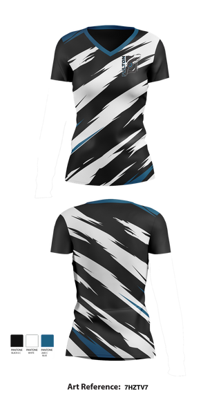 Womens Short Sleeve Vneck Shirt, Owls, Spirit Store, Teamtime, Team time, sublimation, custom sports apparel, team uniforms, spirit wear, spiritwear, sports uniforms, custom shirts, team store, custom team store, fundraiser sports, apparel fundraiser