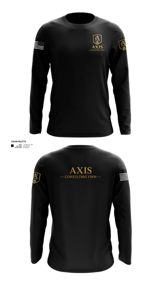 Long Sleeve Performance Shirt, Axis Consulting Firm LLC, , Teamtime, Team time, sublimation, custom sports apparel, team uniforms, spirit wear, spiritwear, sports uniforms, custom shirts, team store, custom team store, fundraiser sports, apparel fundraiser