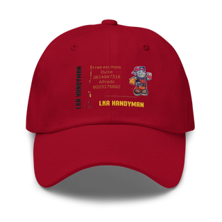 LKA HANDYMAN Classic Dad Hat | Yupoong 6245CM