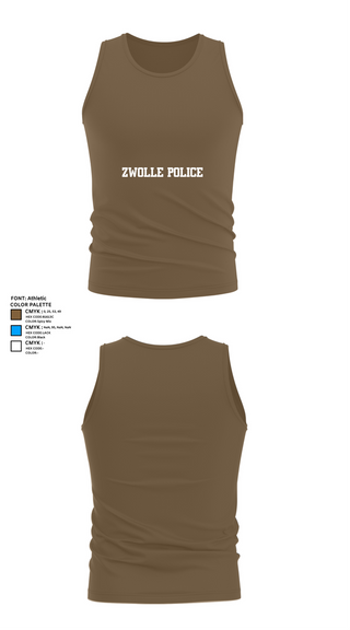 Tank Top, Zwolle Police, , Teamtime, Team time, sublimation, custom sports apparel, team uniforms, spirit wear, spiritwear, sports uniforms, custom shirts, team store, custom team store, fundraiser sports, apparel fundraiser