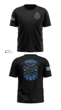 Hopkinsville Fire Department 27614987 Old School Cotton Feel Shirt - 24