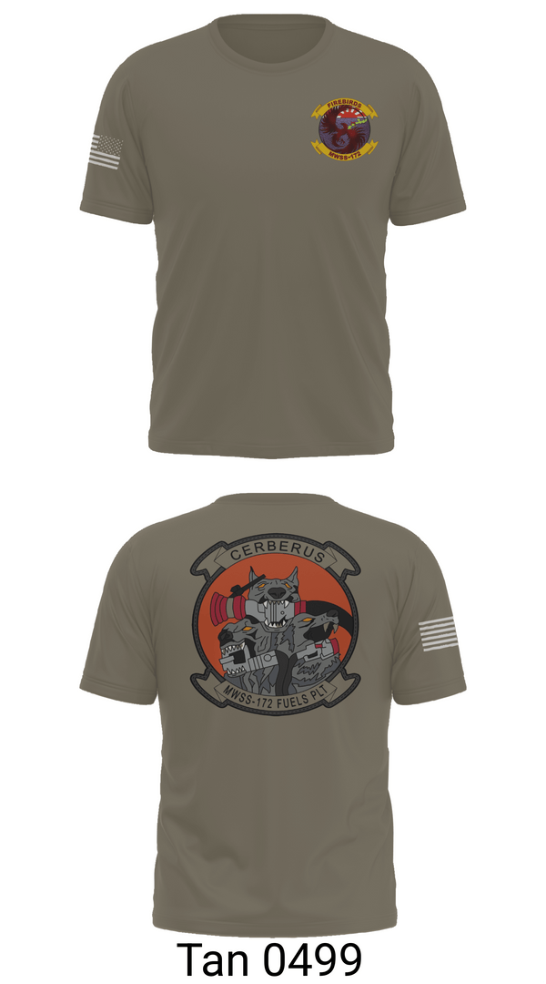 Old School Cotton Feel Shirt, MWSS-172 Fuels Platoon, Marines, Teamtime, Team time, sublimation, custom sports apparel, team uniforms, spirit wear, spiritwear, sports uniforms, custom shirts, team store, custom team store, fundraiser sports, apparel fundraiser