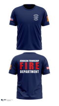 Johnson township fire department Old School Cotton Feel Shirt - 6
