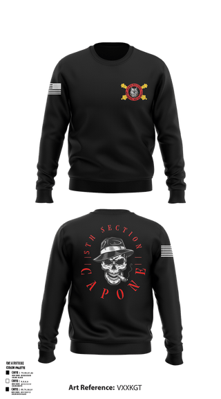 Crew Neck Sweatshirt, Charlie 1-41 FACharlie 1-41 FA, Army, Teamtime, Team time, sublimation, custom sports apparel, team uniforms, spirit wear, spiritwear, sports uniforms, custom shirts, team store, custom team store, fundraiser sports, apparel fundraiser