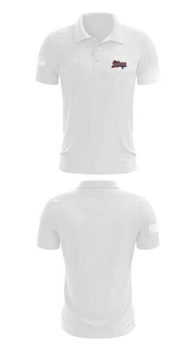 Idabel Lady Warriors Basketball 36160814 Short Sleeve Performance Polo - 9