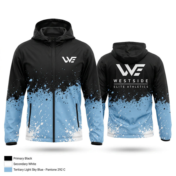 Windbreaker, Westside Elite Athletics, Spirit Store, Teamtime, Team time, sublimation, custom sports apparel, team uniforms, spirit wear, spiritwear, sports uniforms, custom shirts, team store, custom team store, fundraiser sports, apparel fundraiser